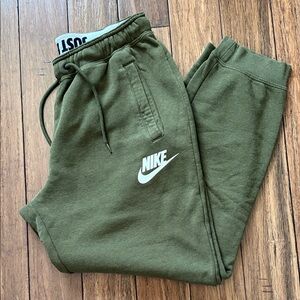 Nike Olive Green Joggers